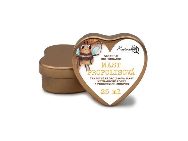 Medarek Zinková mast s propolisem - srdíčko (25 ml)