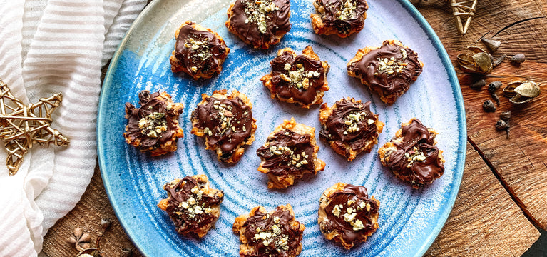 Vegan arašídové mini marokánky podle Kamily Metzové