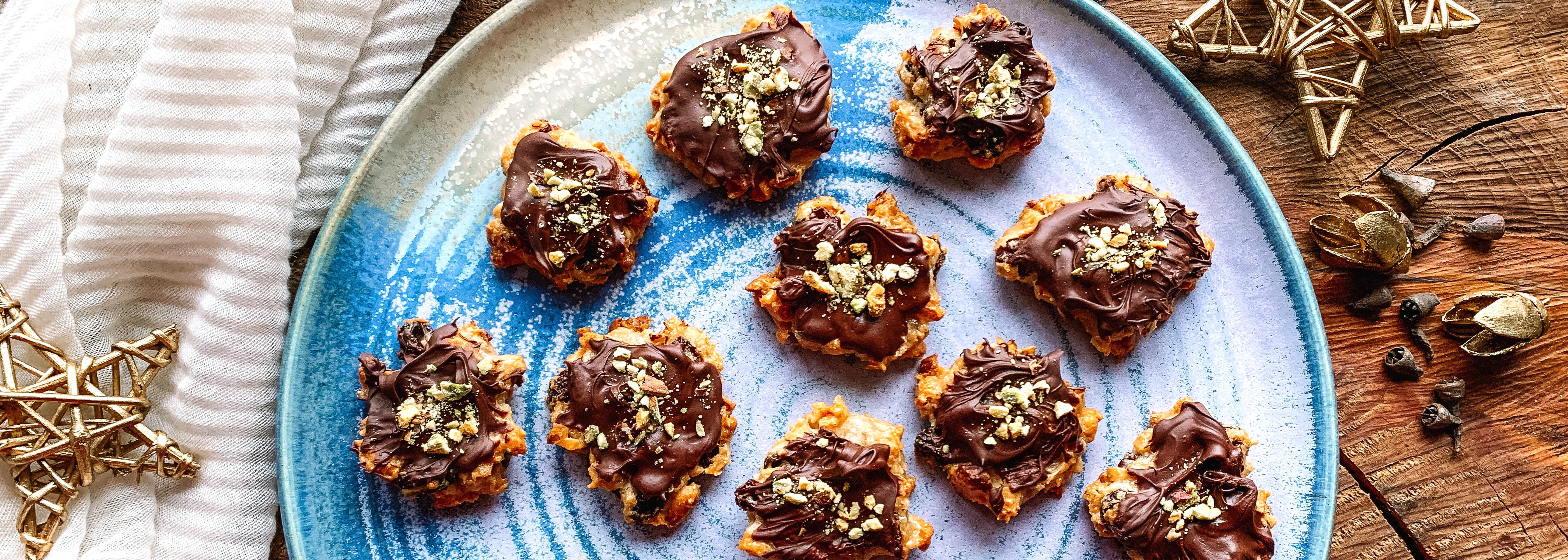 Vegan arašídové mini marokánky podle Kamily Metzové