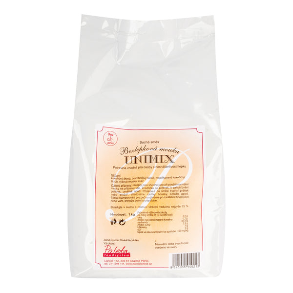 213018 Mouka bezlepková UNIMIX 1 kg PALETA-2