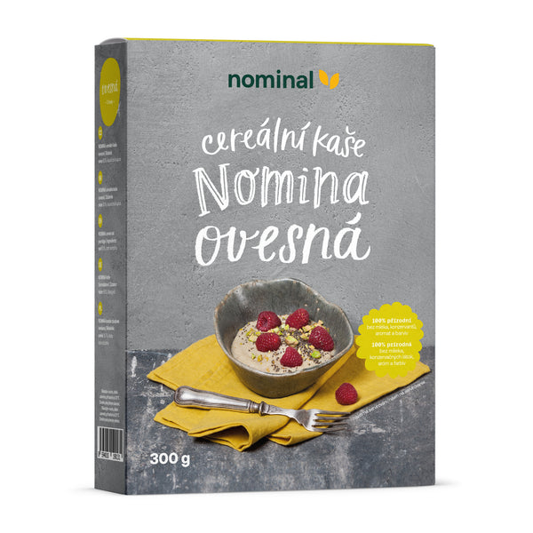 232008 Kaše ovesná Nomina 300 g NOMINAL-1