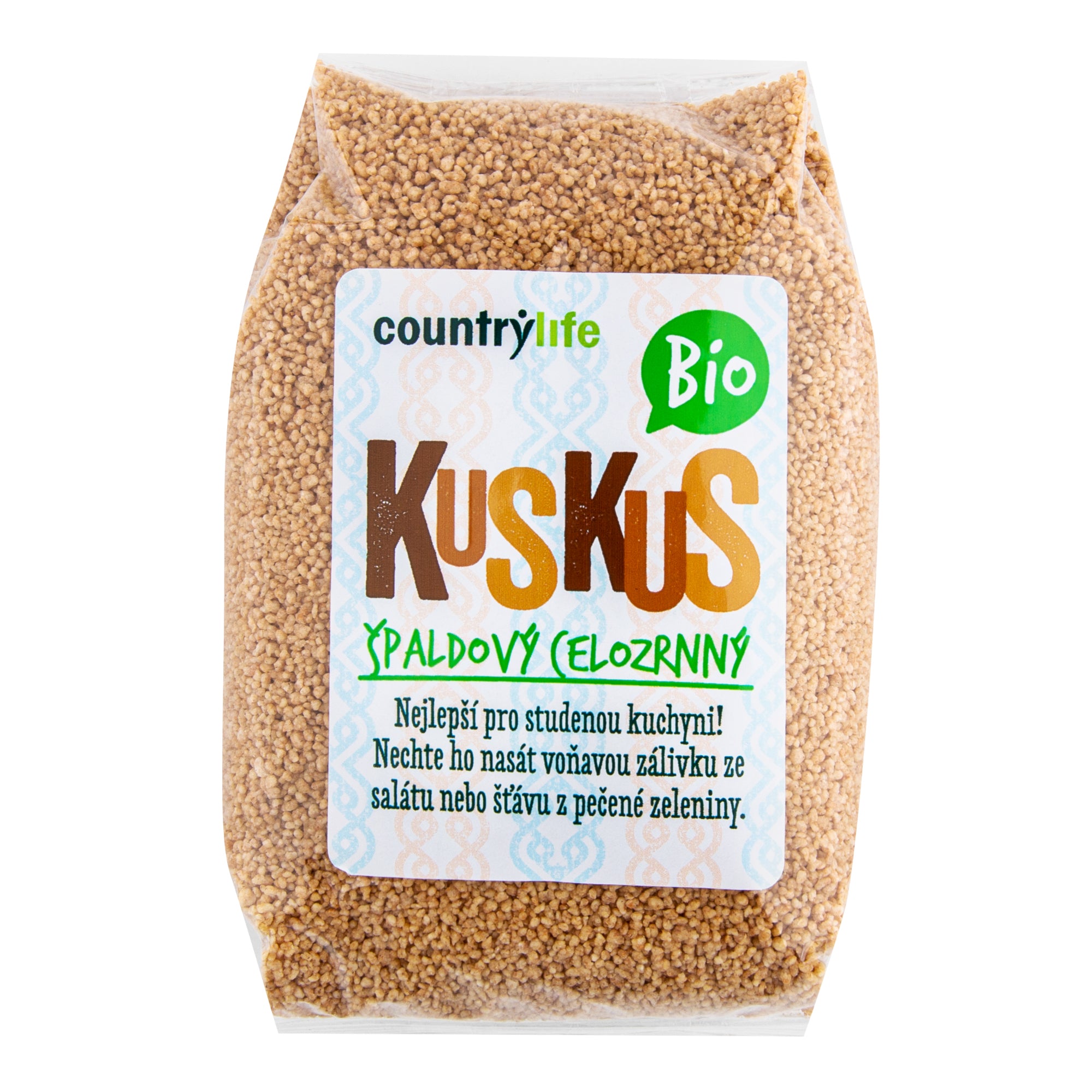 260073 Kuskus špaldový celozrnný 500 g BIO   COUNTRY LIFE-4