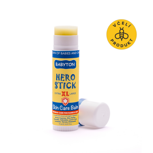 Babyton Tuhý balzám Hero Stick