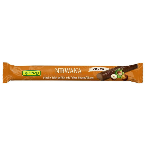 Rapunzel Čokoládová tyčinka Nirwana Vegan s nugátem BIO (22 g)