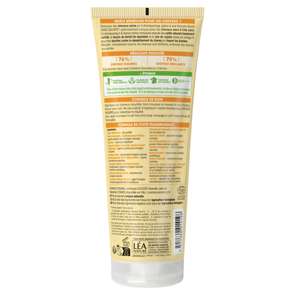 SO’BiO étic Šampon vyživující s bambuckým máslem a arganovými ceramidy BIO (250 ml)
