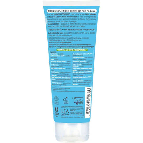 SO’BiO étic Kondicionér bezoplachový hydratační s kokosem a kyselinou hyaluronovou BIO (100 ml)