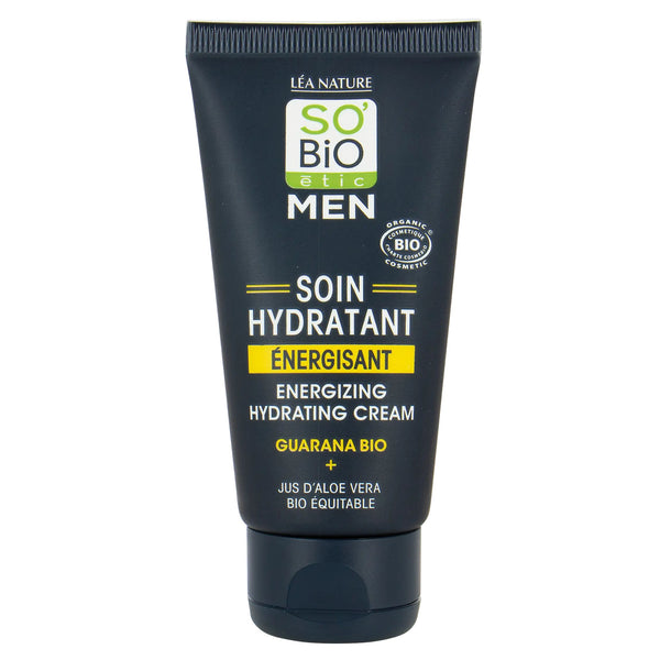 SO’BiO étic Krém hydratační energizující MEN s guaranou BIO (50 ml)