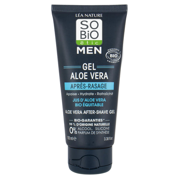 SO’BiO étic Gel po holení MEN s aloe vera BIO (100 ml)
