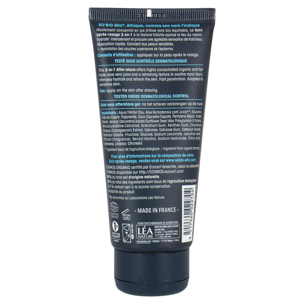 SO’BiO étic Gel po holení MEN s aloe vera BIO (100 ml)