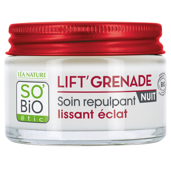 SO’BiO étic Krém noční rozjasňující proti vráskám Lift'Grenade BIO (50 ml)