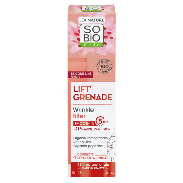 SO’BiO étic Krém pro vyplnění vrásek Lift'Grenade BIO (15 ml)