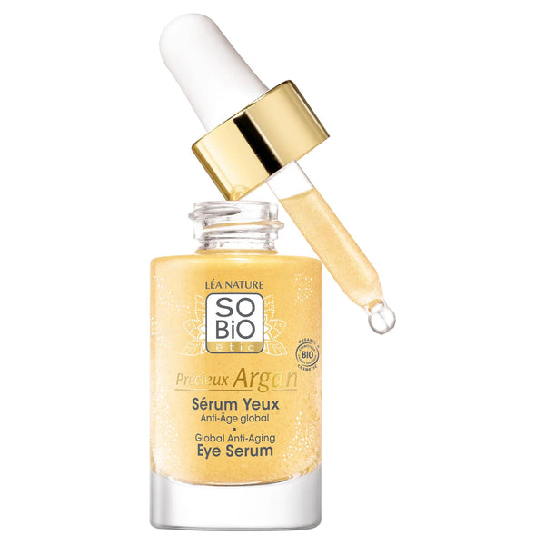SO’BiO étic Sérum pleťové Anti-aging global na oční okolí BIO (14 ml)