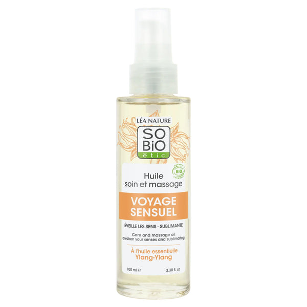 SO’BiO étic Olej tělový masážní s ylang ylangem BIO (100 ml)