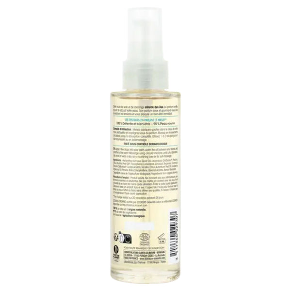 SO’BiO étic Olej tělový masážní s vanilkou BIO (100 ml)