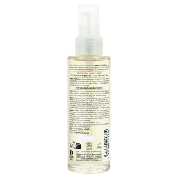 SO’BiO étic Olej tělový masážní s citrusy BIO (100 ml)