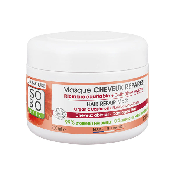 SO’BiO étic Maska vlasová 2v1 regenerační s rostlinným kolagenem BIO (200 ml)
