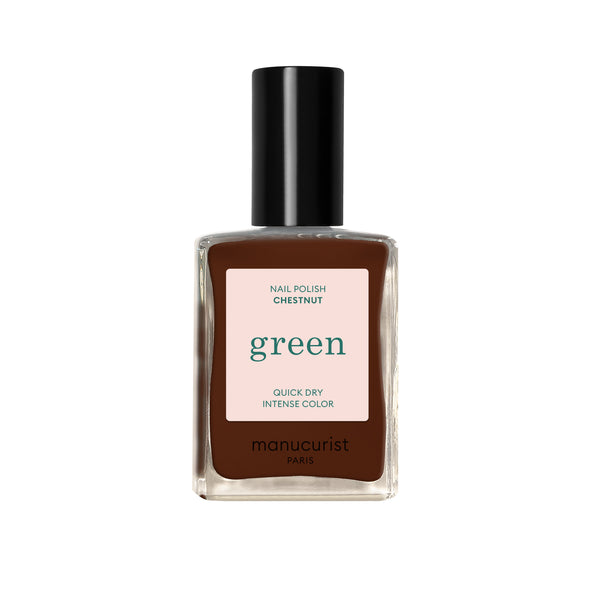 Manucurist Green schnoucí lak na nehty - Chestnut (15 ml)
