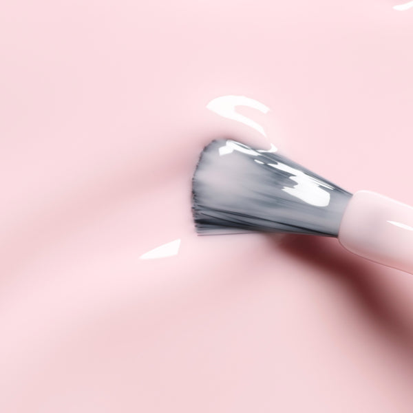 Manucurist Green Flash LED gel lak na nehty - Milky Pink (15 ml)