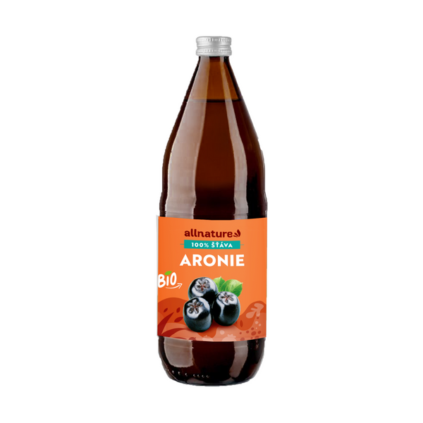 Allnature Šťáva z aronie Premium BIO (1 l)