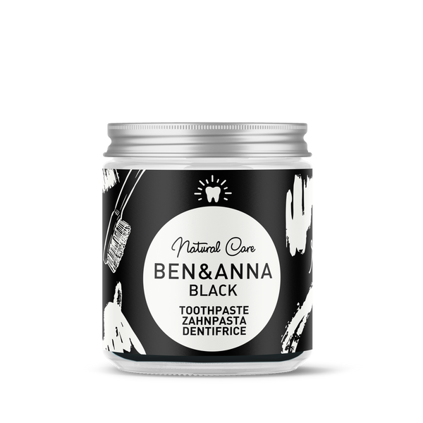 Ben & Anna Zubní pasta pro bělení zubů s aktivním uhlím (100 ml)