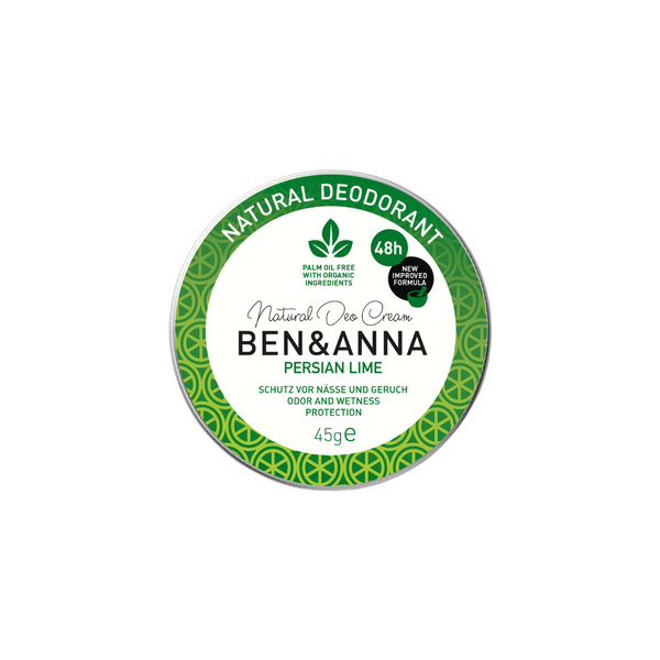 Ben & Anna Krémový deodorant Perská limetka (45 g)