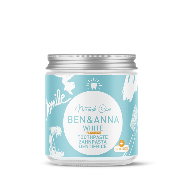 Ben & Anna Bělicí zubní pasta s fluoridem (100 ml)
