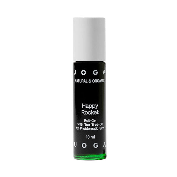 Uoga Uoga Roll-on na problematickou pleť Happy Rocket s tea tree a tamanu BIO (10 ml)