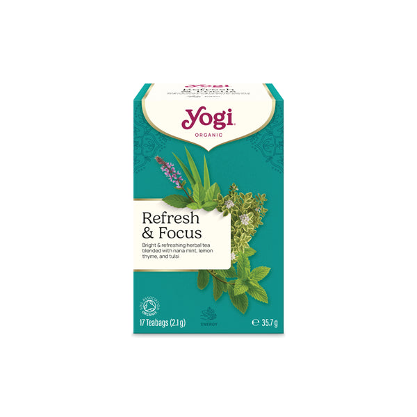 510637 Čaj bylinný Refresh & Focus 17 sáčků 35,7 g BIO YOGI-1