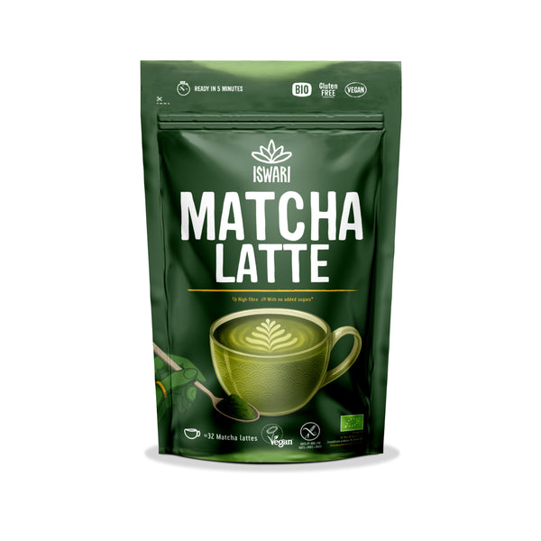 520082 Nápoj instantní Matcha Latte 100 g BIO ISWARI -1