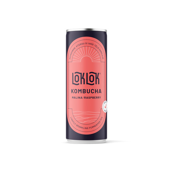 572069 Kombucha malina plech 330 ml LOKLOK-1