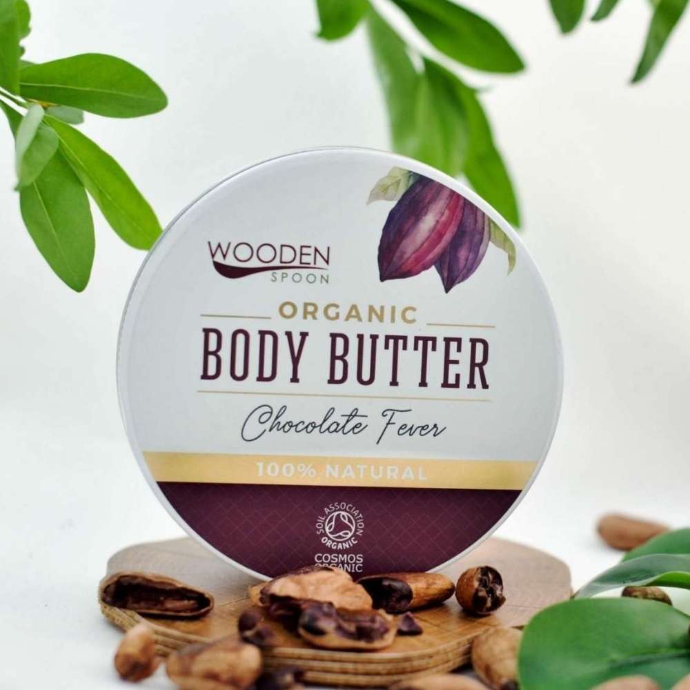 Wooden Spoon Tělové máslo Čokoládová horečka BIO (100 m)