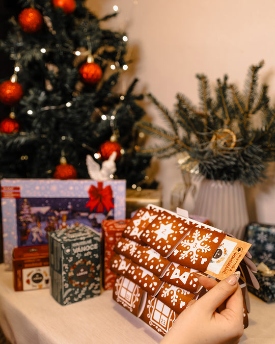 LEROS Bylinný adventní kalendář Chaloupka - nálev. sáčky (24 ks)