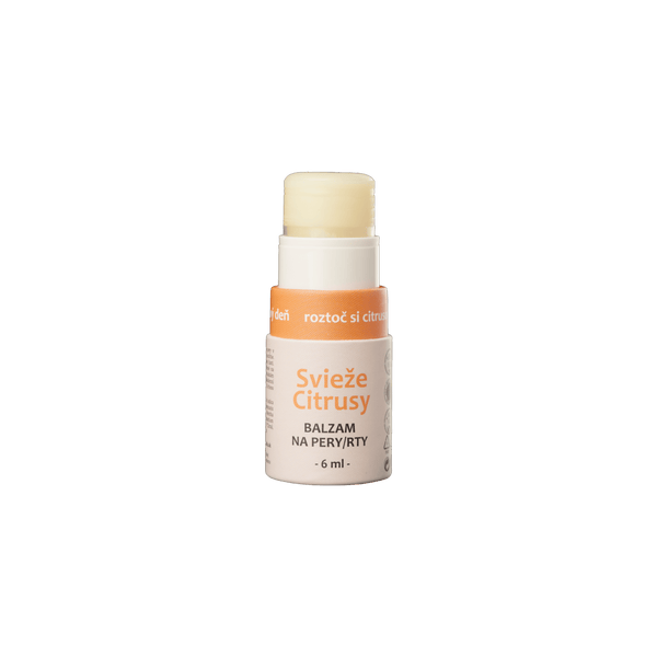 Kvitok Balzám na rty Svěží citrusy (6 ml)