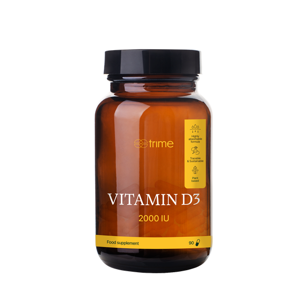 Trime Vitamin D3 - cholekalciferol 2000 IU (90 kapslí)