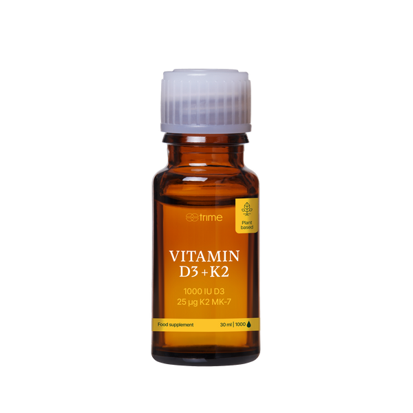 Trime Vitamin D3 + K2, 1000 IU + 25 µg - kapky (30 ml)