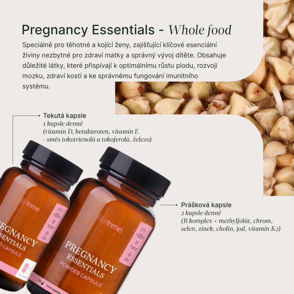 Trime Pregnancy Essentials (60 + 120 kapslí)