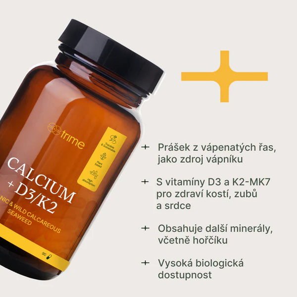 Trime Calcium + D3/K2 (90 kapslí)