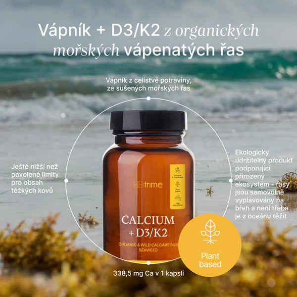 Trime Calcium + D3/K2 (90 kapslí)