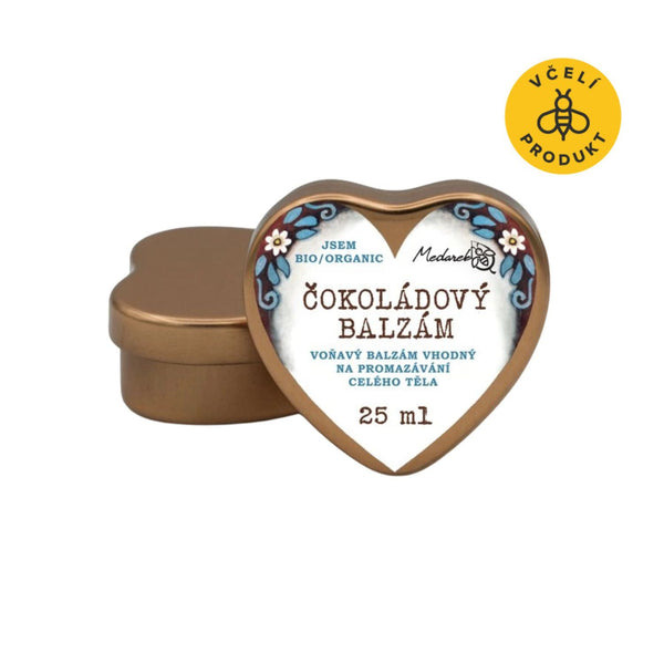 Medarek Čokoládový balzám - srdíčko (25 ml)