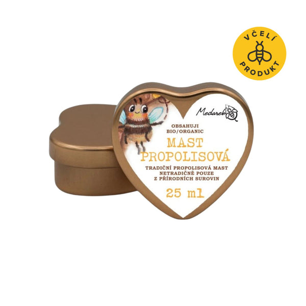 Medarek Zinková mast s propolisem - srdíčko (25 ml)