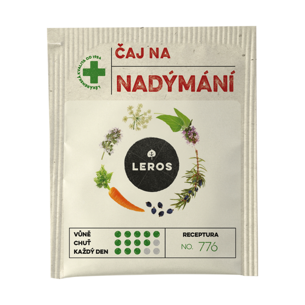 LEROS Bylinný čaj na nadýmání - nálev. sáčky (20 x 1,5 g)