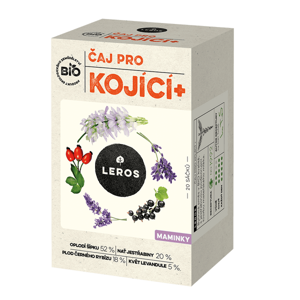 LEROS Čaj pro kojící+ BIO - nálev. sáčky (20 x 2 g)