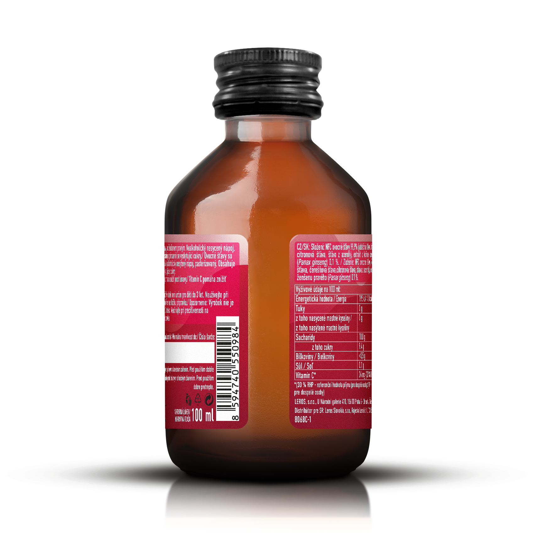 LEROS Healthy booster Energy shot (100 ml)