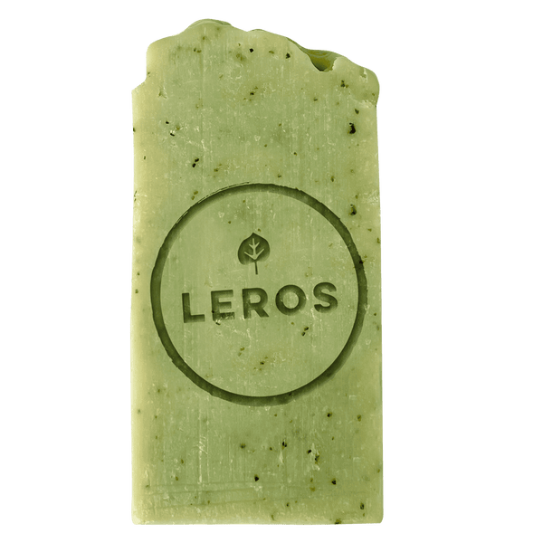 LEROS Pečující mýdlo (90 g) - Bazalka & verbena