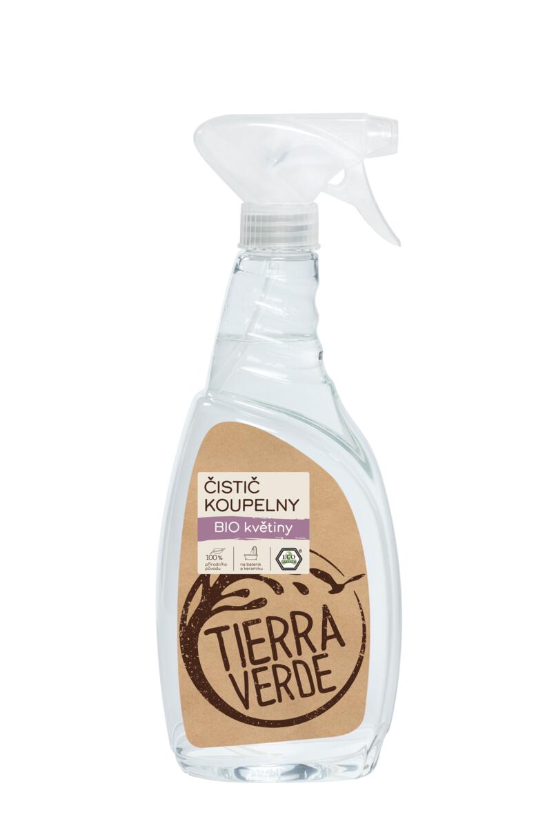 Tierra Verde Čistič koupelny s BIO květinovou vůní (750 ml)