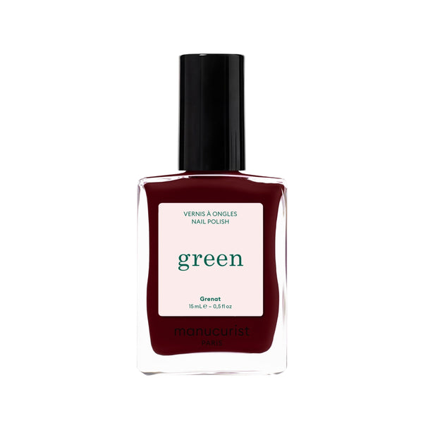 903814 Lak na nehty schnoucí Green Grenat 15 ml MANUCURIST-1
