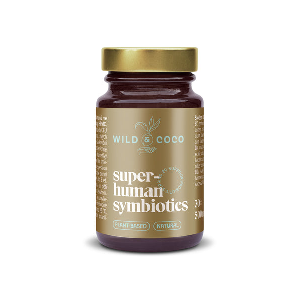 913115 Kapsle probiotika Superhuman symbiotics 2.0 30 ks WILD & COCO-1
