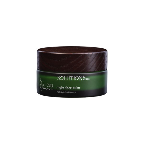 Kvitok Solution Konopný pleťový krém - noční (30 ml)