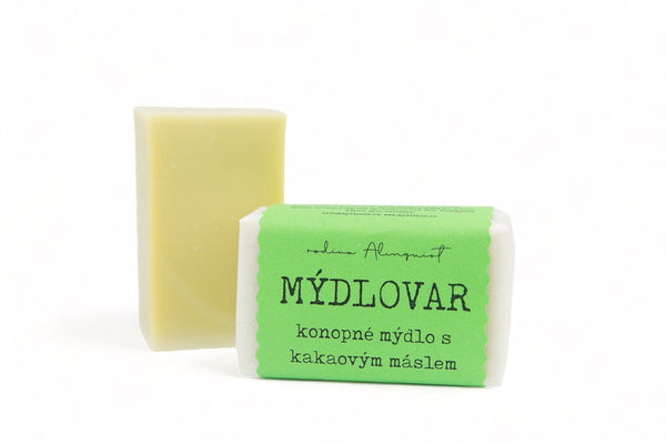 Mýdlovar Konopné mýdlo s kakaovým máslem (60 g)