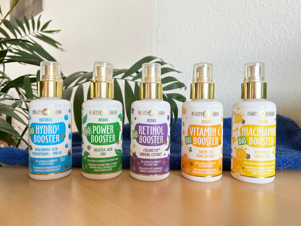Purity Vision Pleťové tonikum Natural Hydro2 Booster (100 ml)